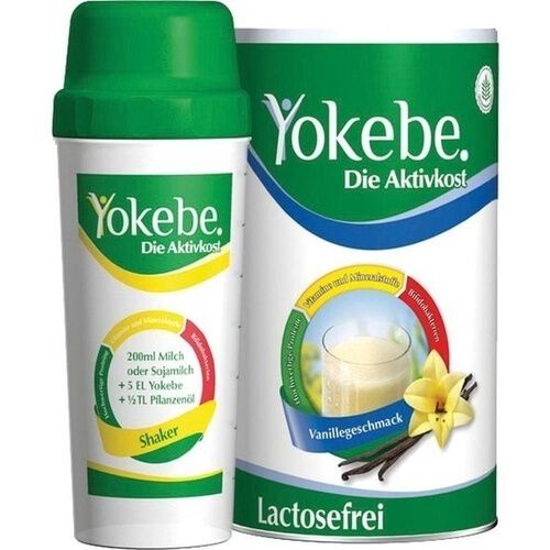 YOKEBE Lactosefrei Vanille Starterpaket mit Shaker