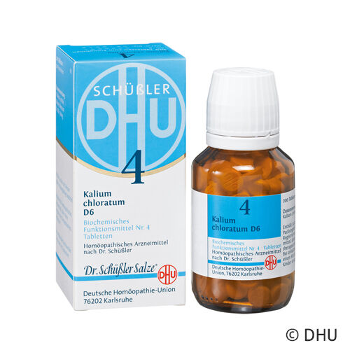 BIOCHEMIE DHU 4 Kalium chloratum D 6 Tabletten