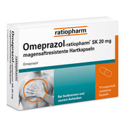 OMEPRAZOL-ratiopharm SK 20 mg magensaftr.Hartkaps.