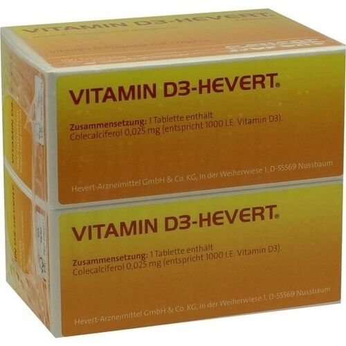 VITAMIN D3 HEVERT Tabletten