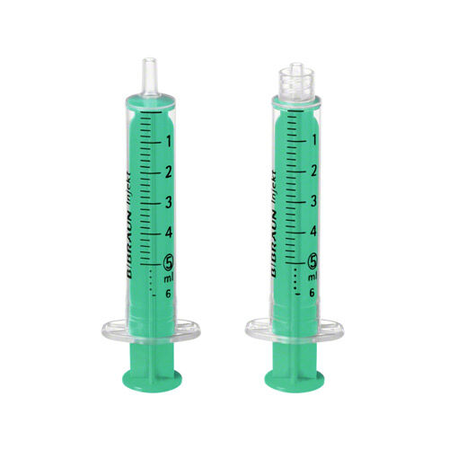 INJEKT Solo Spritze 2 ml Luer zentrisch PVC-frei