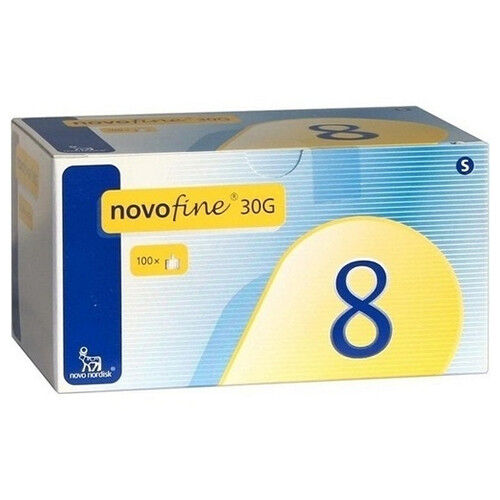 NOVOFINE Nadeln 30 G 8 mm