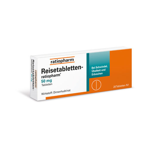 Reisetabletten ratiopharm 50 sale mg