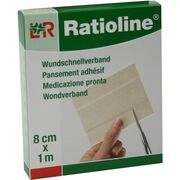 RATIOLINE sensitive Wundschnellverband 8 cmx1 m