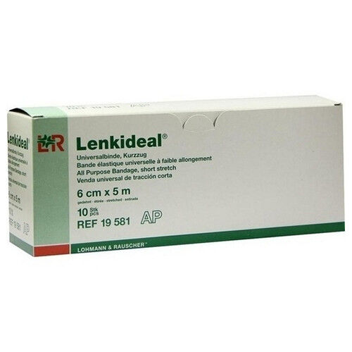 LENKIDEAL Idealb.6 cmx5 m weiß o.Verbandkl.lose