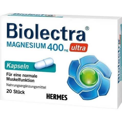 BIOLECTRA Magnesium 400 mg ultra Kapseln