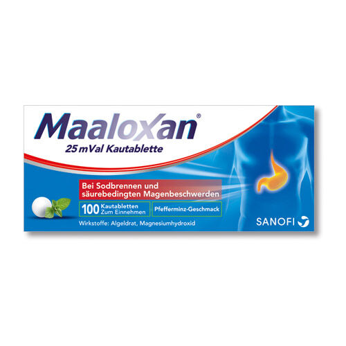 MAALOXAN 25 mVal Kautabletten