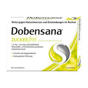 DOBENSANA zuckerfrei Zitronengesc.1,2mg/0,6mg Lut.