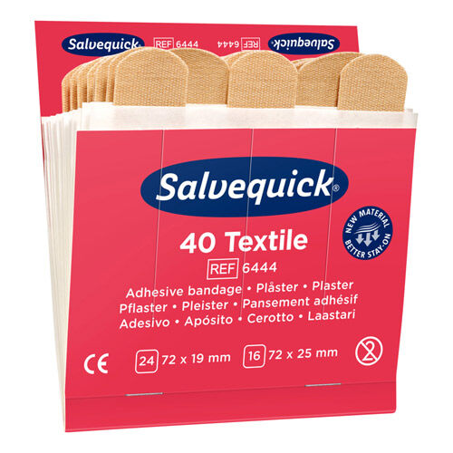 SALVEQUICK Pflasterstrips elastisch Refill 6444