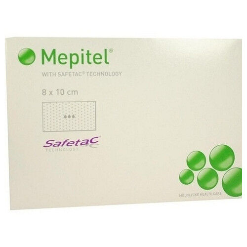 MEPITEL Silikon Netzverband 8x10 cm steril