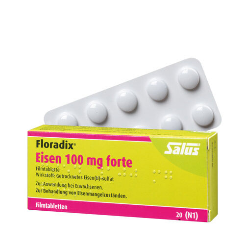 FLORADIX Eisen 100 mg forte Filmtabletten