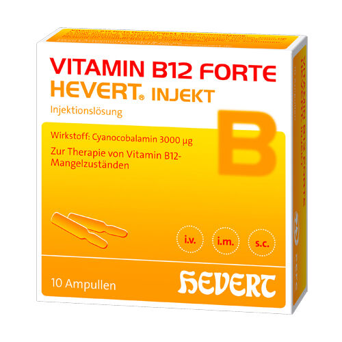 VITAMIN B12 FORTE Hevert injekt Inj.-Lsg.Amp.
