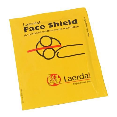 Laerdal Face Shield Beatmungstuch im Schlüsselanhänger blau 1 St -  Medipolis Intensivshop