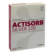 ACTISORB 220 Silver 6,5x9,5 cm steril Kompressen