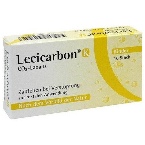 LECICARBON K CO2 Laxans Kindersuppositorien