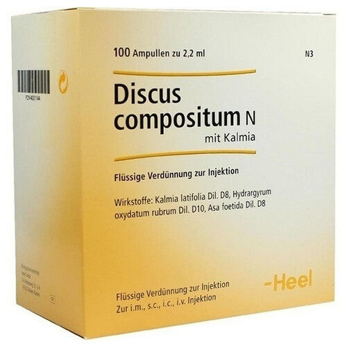 DISCUS compositum N mit Kalmia Ampullen