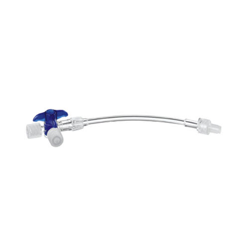 DISCOFIX C Dreiwegehahn weiß m.10 cm Schlauch