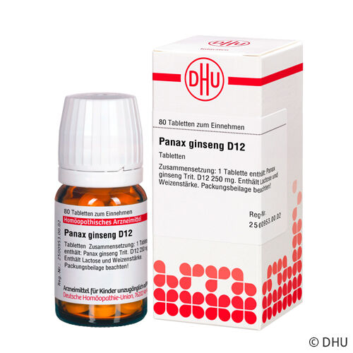 PANAX GINSENG D 12 Tabletten