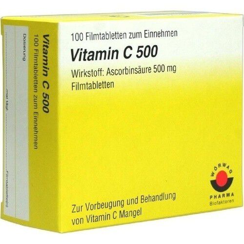 VITAMIN C 500 Filmtabletten