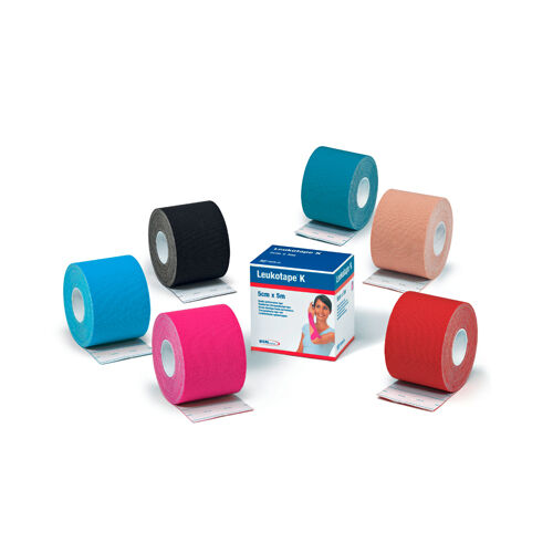 LEUKOTAPE K 2,5 cm blau