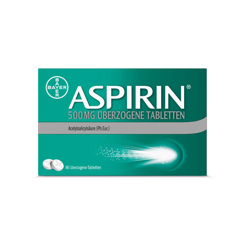 ASPIRIN 500 mg überzogene Tabletten