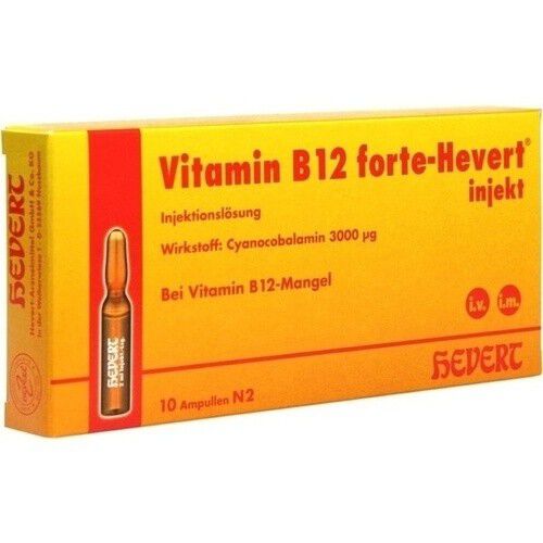 VITAMIN B12 FORTE Hevert injekt Inj.-Lsg.Amp.