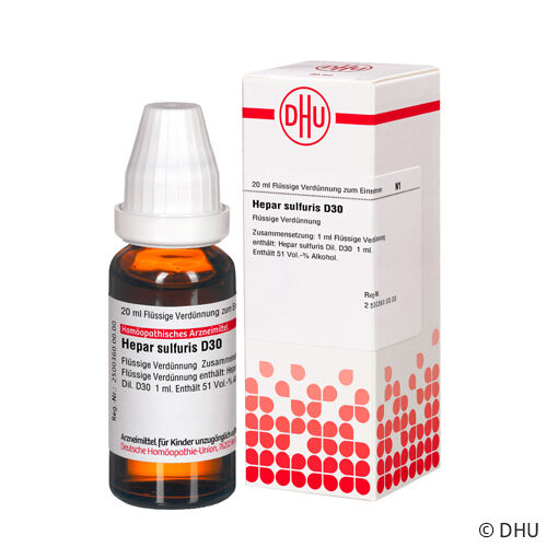 HEPAR SULFURIS D 30 Dilution