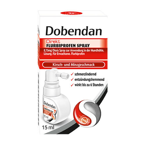 DOBENDAN Direkt Flurbiprofen Spray 8,75mg/Dos.Mund