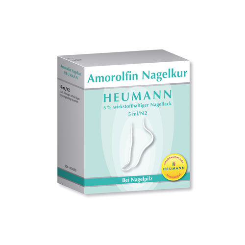 AMOROLFIN Nagelkur Heumann 5% wst.halt.Nagellack