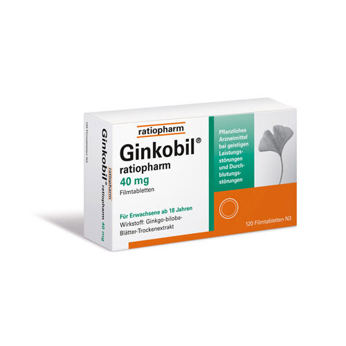 GINKOBIL-ratiopharm 40 mg Filmtabletten