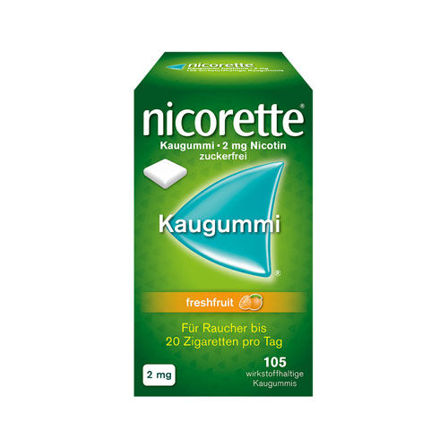 NICORETTE Kaugummi 2 mg freshfruit