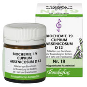 BIOCHEMIE 19 Cuprum arsenicosum D 12 Tabletten