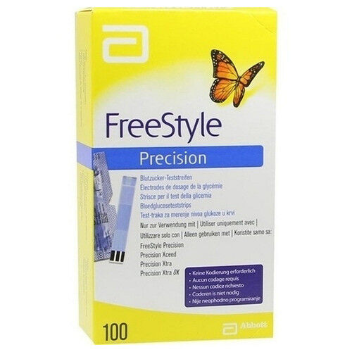 FREESTYLE Precision Blutzucker Teststr.o.Codier.