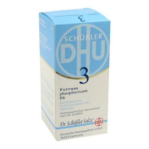 BIOCHEMIE DHU 3 Ferrum phosphoricum D 6 Tabletten