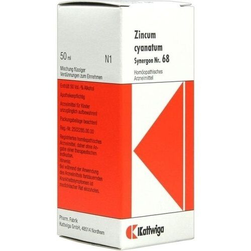 SYNERGON KOMPLEX 68 Zincum cyanatum Tropfen
