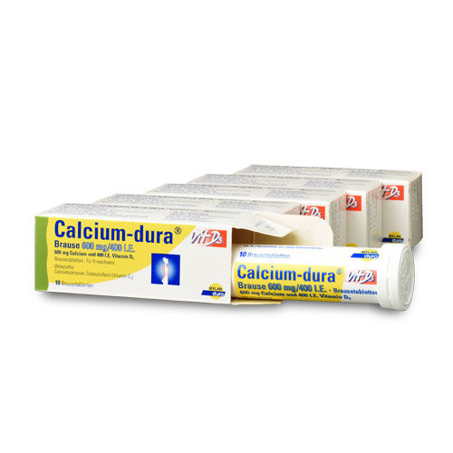 CALCIUM DURA Vit D3 Brause 600 mg/400 I.E.