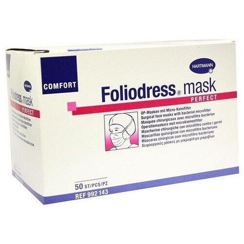 FOLIODRESS mask Comfort perfect OP-Maske grün