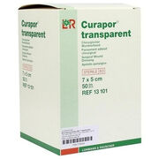 CURAPOR Wundverband steril transparent 5x7 cm