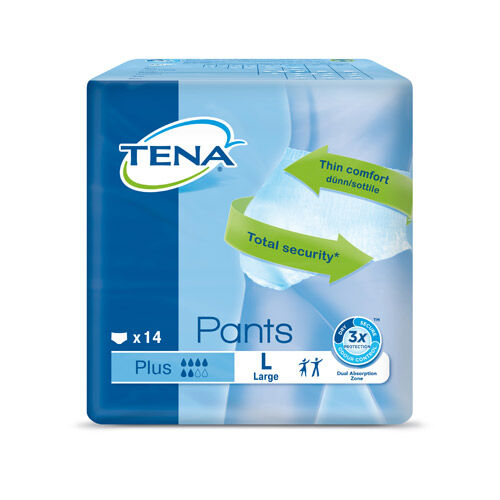 TENA PANTS Plus L bei Inkontinenz