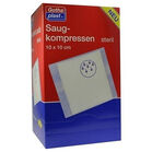 SAUGKOMPRESSEN steril 10x10 cm