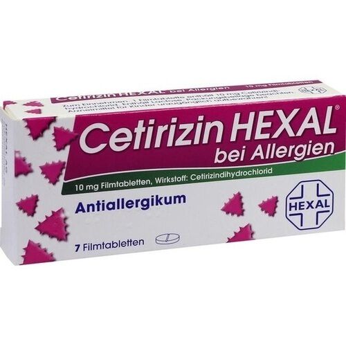 CETIRIZIN HEXAL Filmtabletten bei Allergien