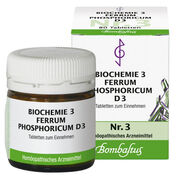 BIOCHEMIE 3 Ferrum phosphoricum D 3 Tabletten