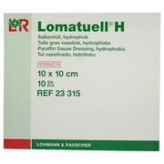 LOMATUELL H Salbentüll 10x10 cm steril