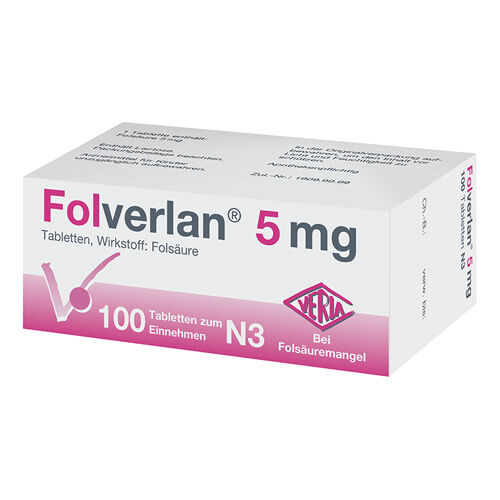 FOLVERLAN 5 mg Tabletten