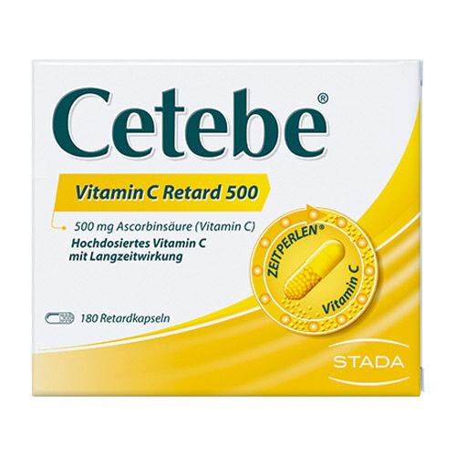 CETEBE Vitamin C Retardkapseln 500 mg