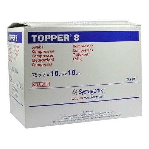 TOPPER 8 Kompr.10x10 cm steril