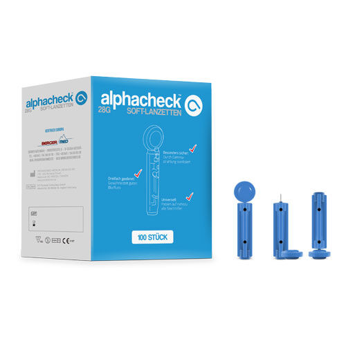 ALPHACHECK soft Lanzetten 28 G