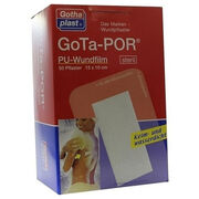 GOTA-POR PU Wundfilm 15x10 cm steril Pflaster