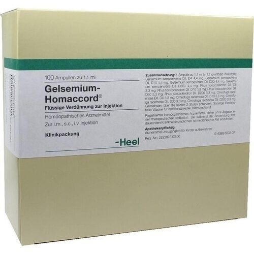 GELSEMIUM HOMACCORD Ampullen