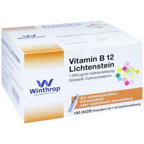 VITAMIN B12 1.000 µg Lichtenstein Ampullen